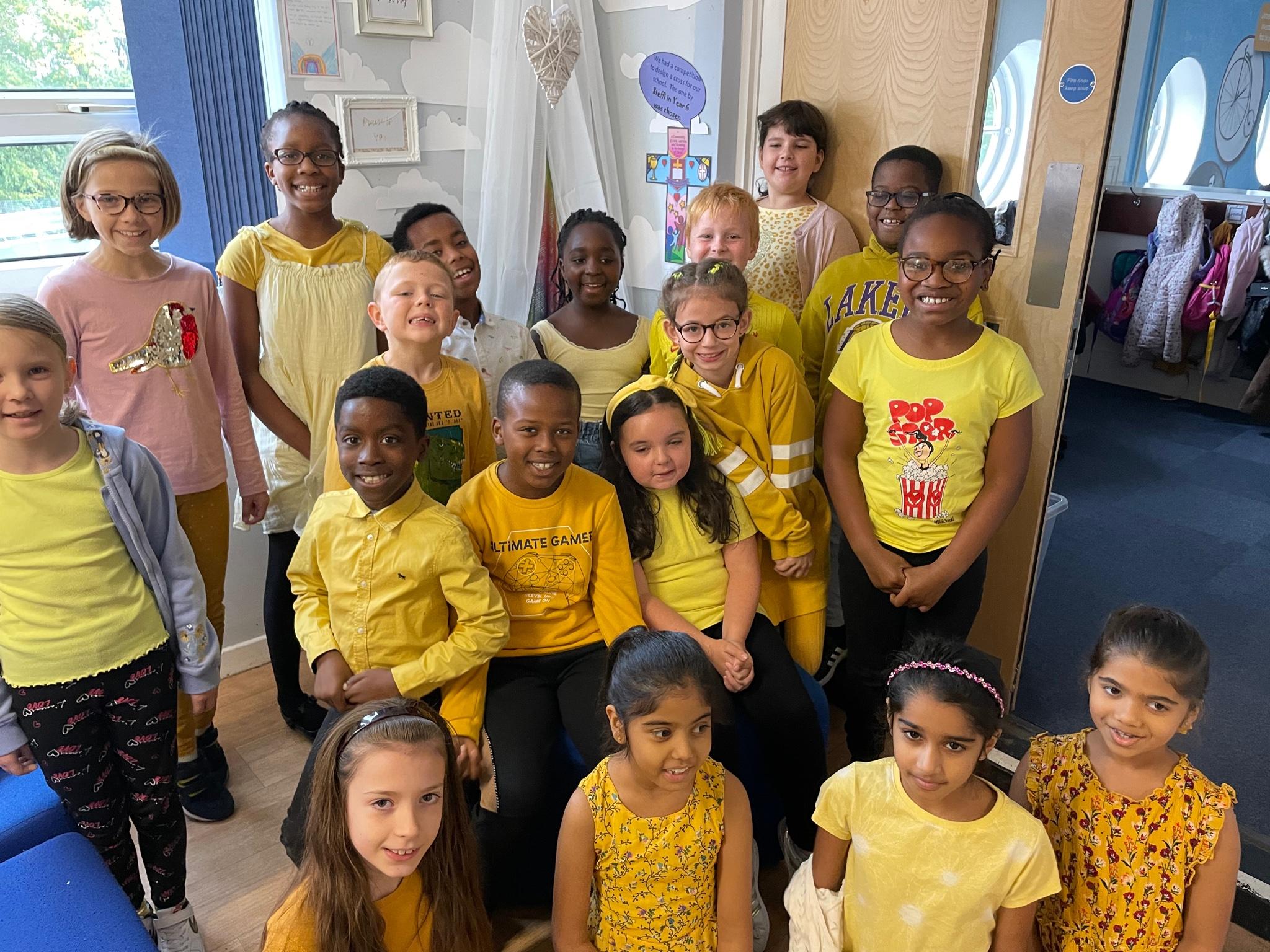 Looking brilliant while helping children in need!